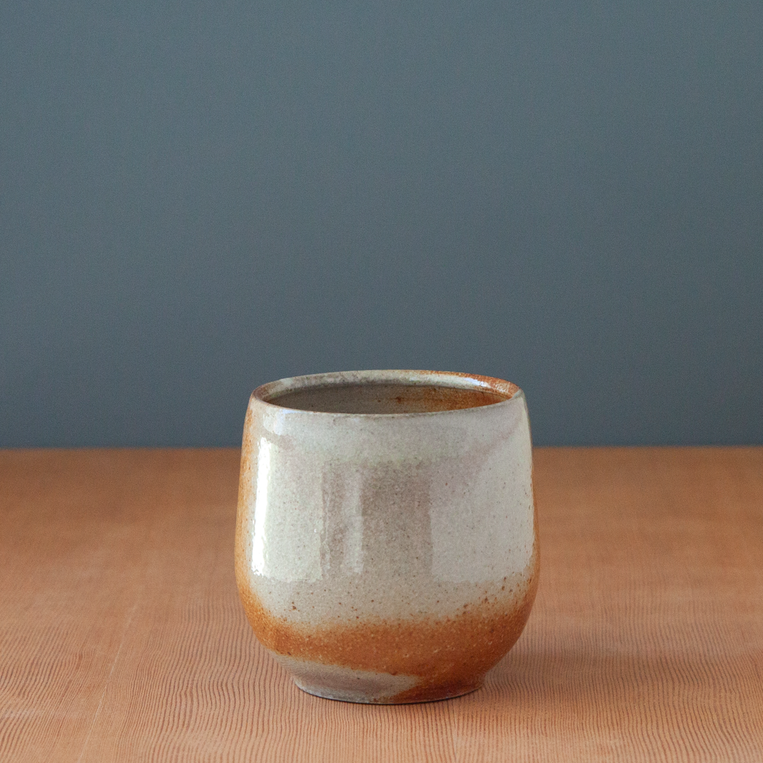 Soda-Fired Shino Cup