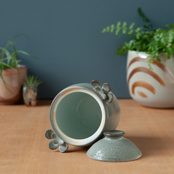 Soda-Fired Jar with Lil Wings