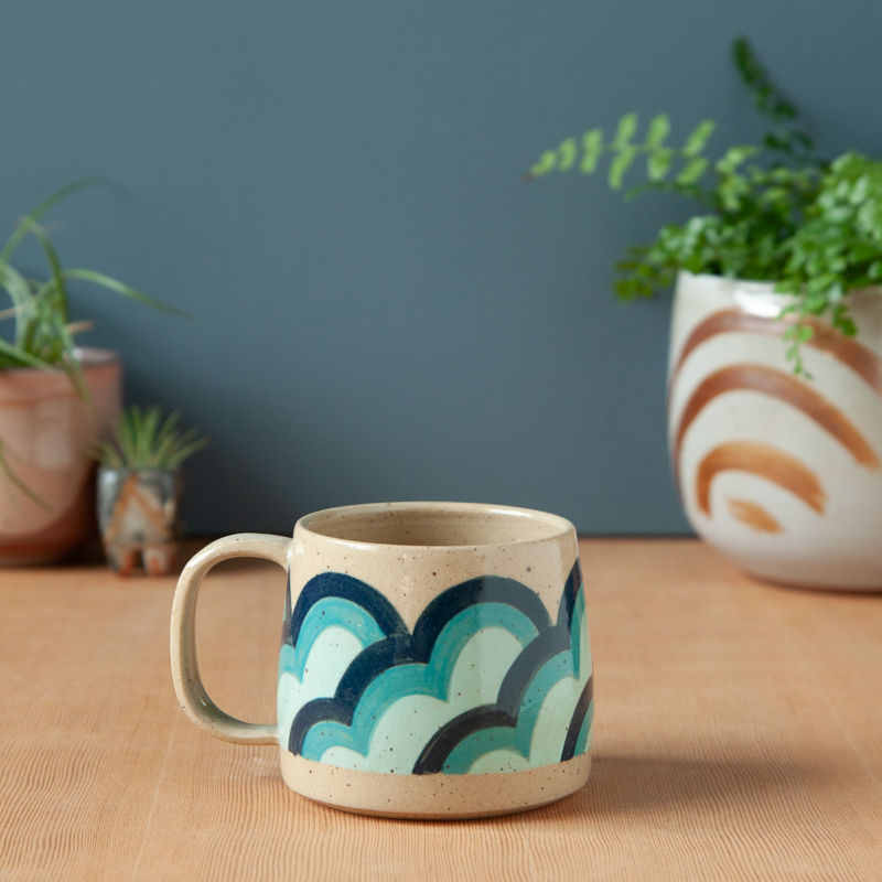 Blue Clouds Mug