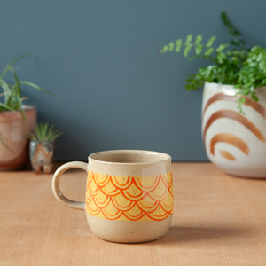 Citrus Fish Scale Mug