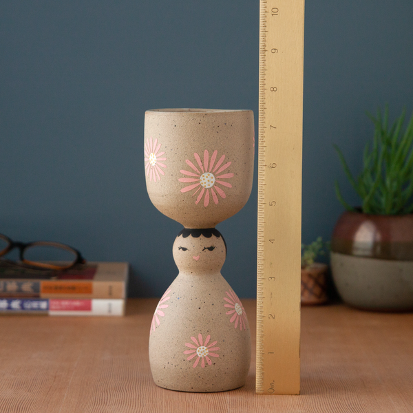 Pink Daisy Party Girl Goblet