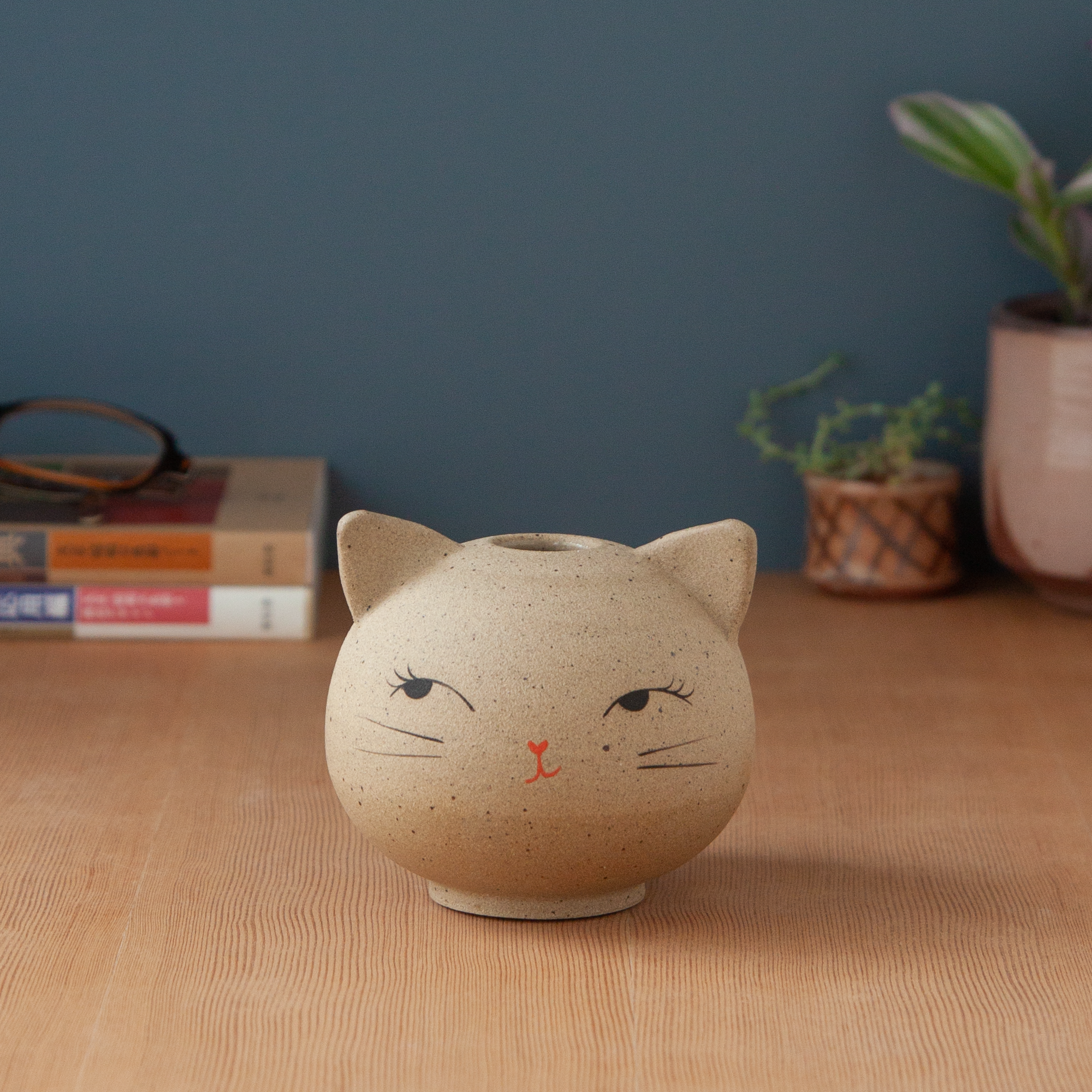 Kitty Cat Buddy Vase